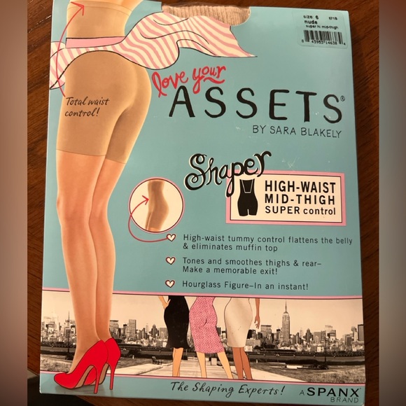ASSETS by Sara Blakely Other - SPANX ASSETS Nude Super Hi Mid-Thigh Shaper